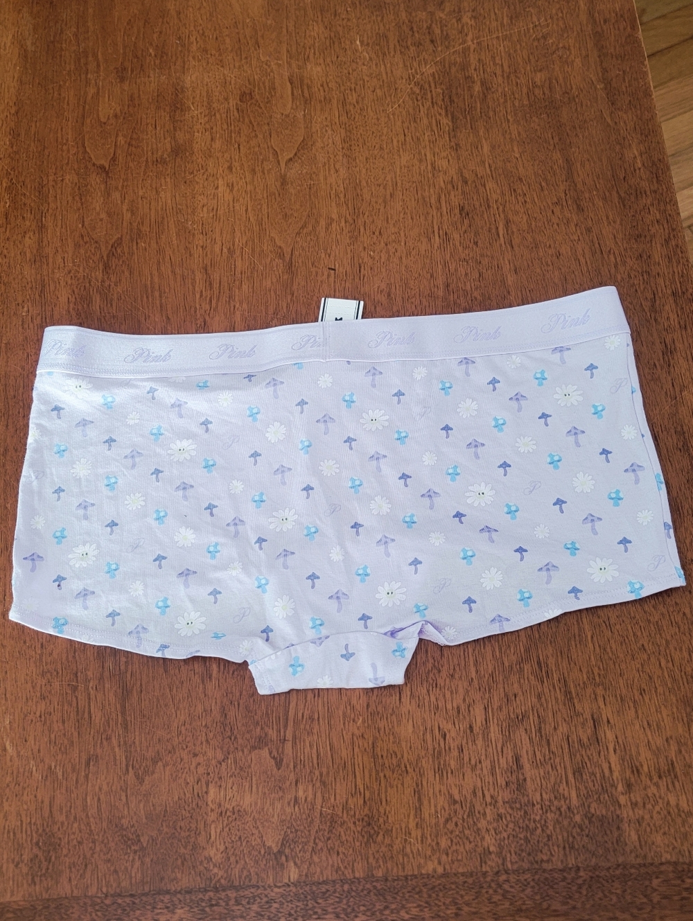 Victoria's Secret PINK lavender print boyshort